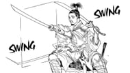 Nobunaga as seen in the manga (Image via Shueisha)